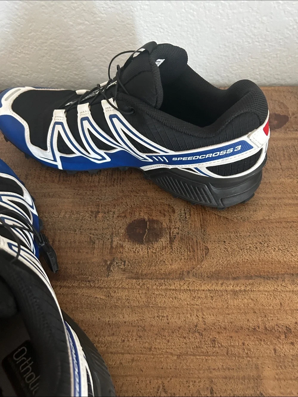 Salomon Speedcross 3 Men’s Trail Shoes - Black/White/Blue